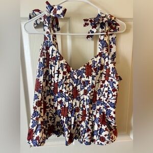 Anthropologie corset top